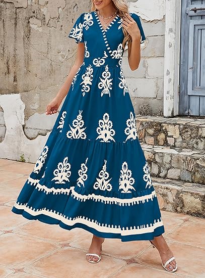 Azalea - Boho-Blumenkleid