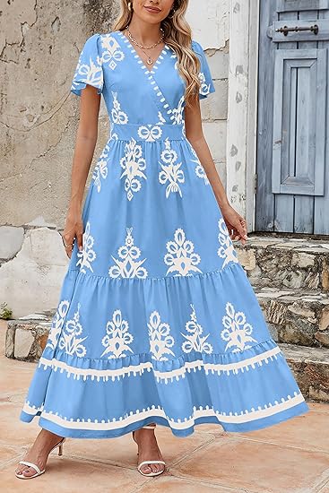 Azalea - Boho-Blumenkleid