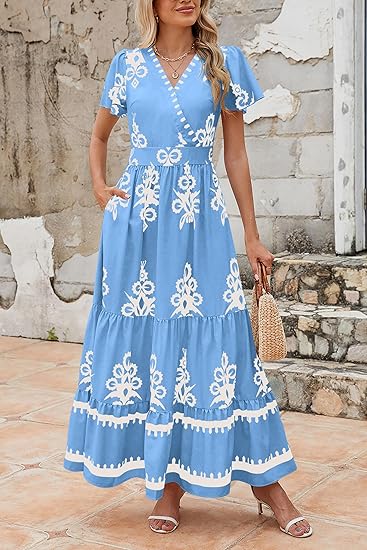 Azalea - Boho-Blumenkleid
