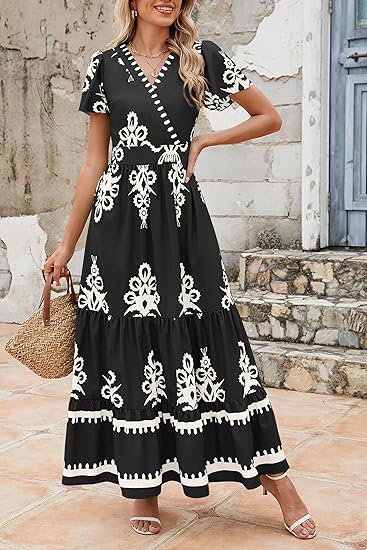Azalea - Boho-Blumenkleid