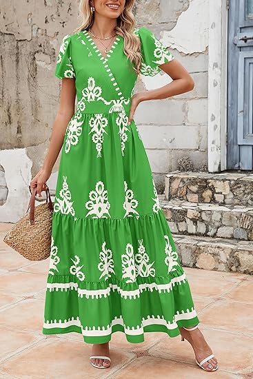 Azalea - Boho-Blumenkleid
