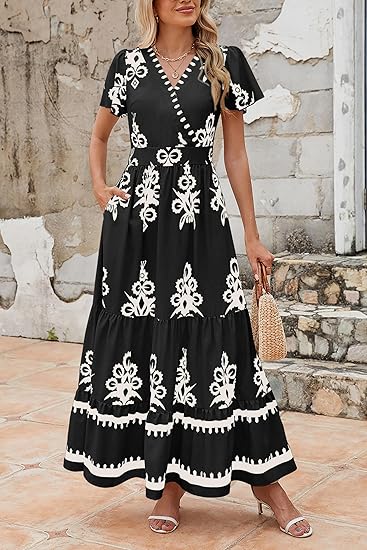 Azalea - Boho-Blumenkleid