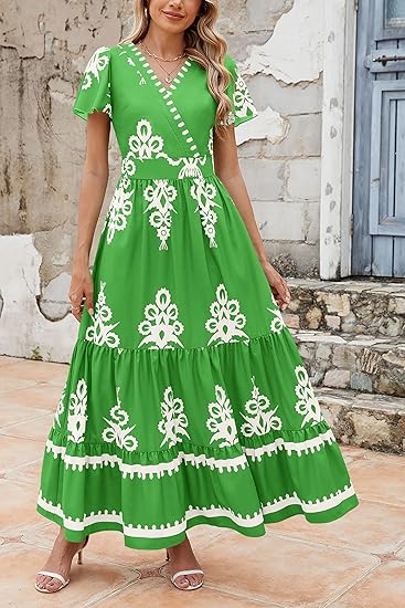 Azalea - Boho-Blumenkleid