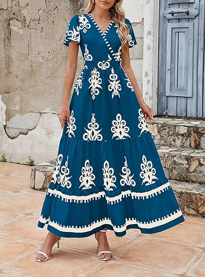 Azalea - Boho-Blumenkleid
