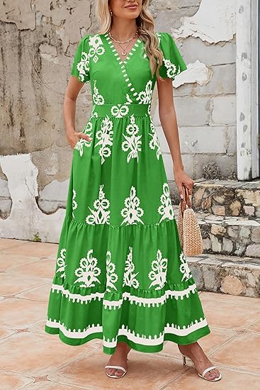 Azalea - Boho-Blumenkleid