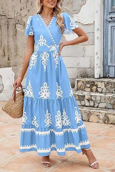 Azalea - Boho-Blumenkleid