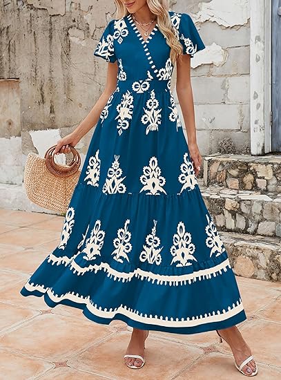 Azalea - Boho-Blumenkleid