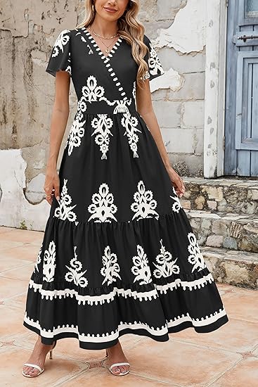 Azalea - Boho-Blumenkleid