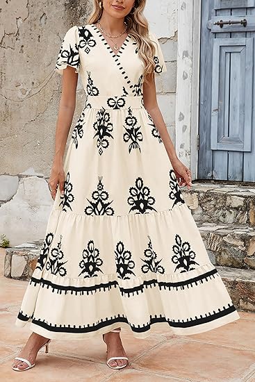 Azalea - Boho-Blumenkleid