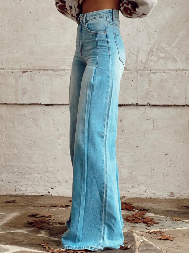 Seren – Zeitlose Eleganz Hose mit Weitem Bein