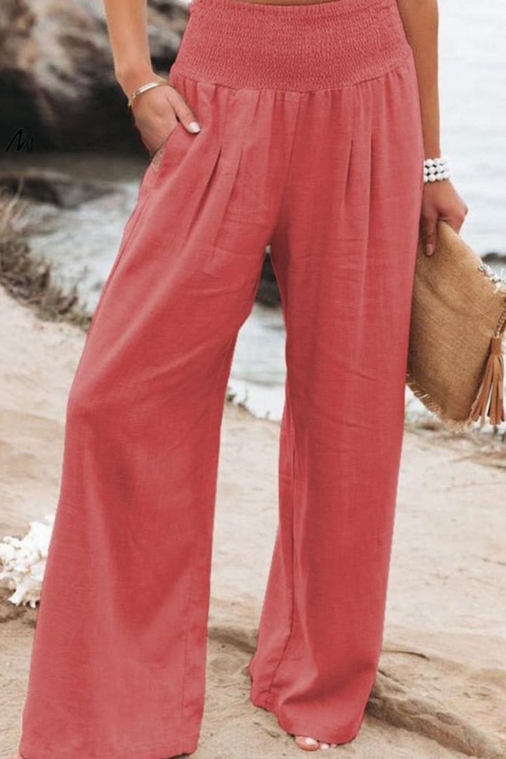 Vera - Weitem Bein Boho-Hose