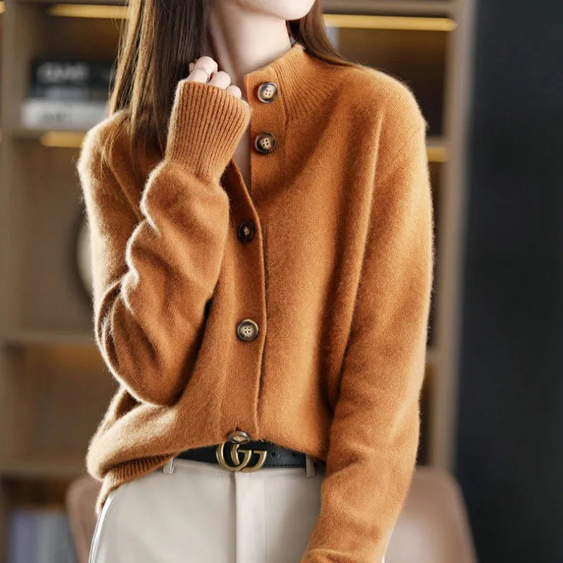 Greta – Weiche Strickstrickjacke