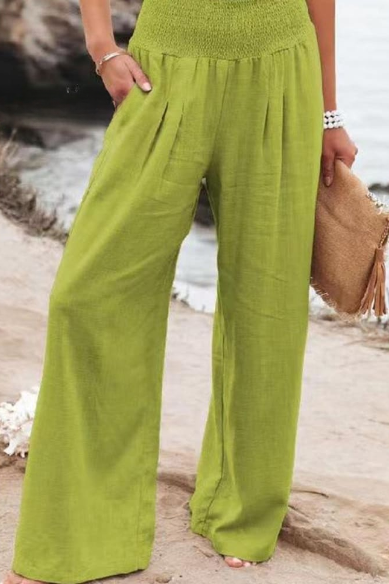 Vera - Weitem Bein Boho-Hose