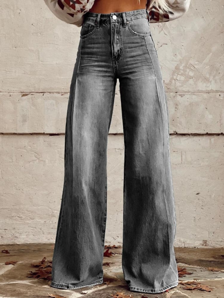Seren – Zeitlose Eleganz Hose mit Weitem Bein