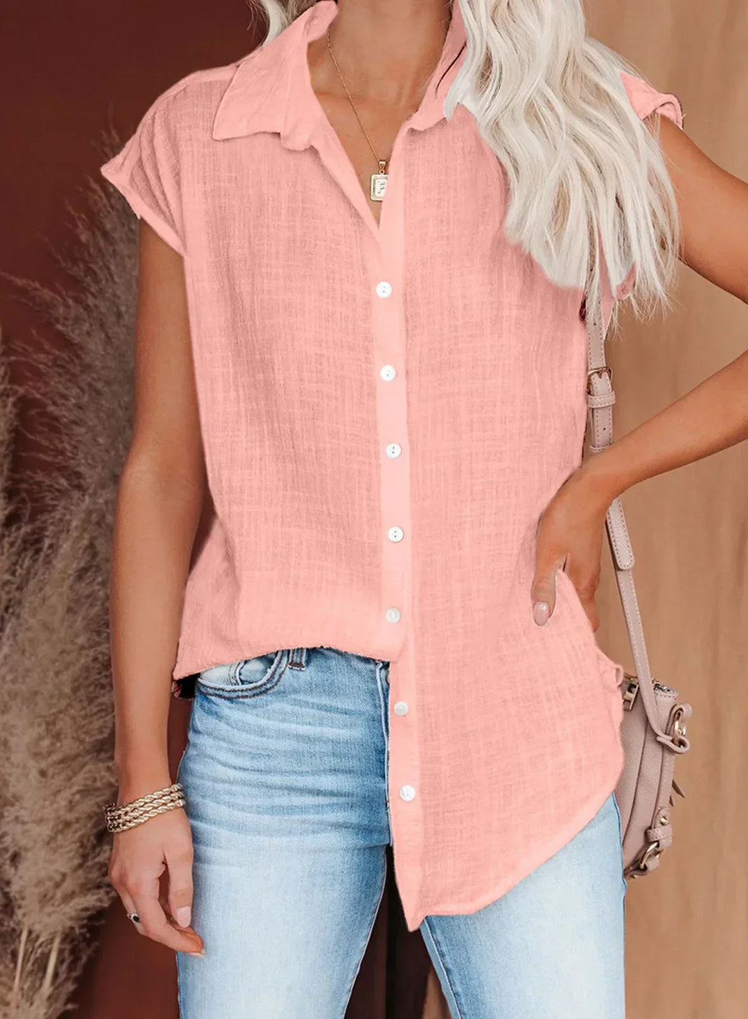 Chesca - Schicke Knopfbluse