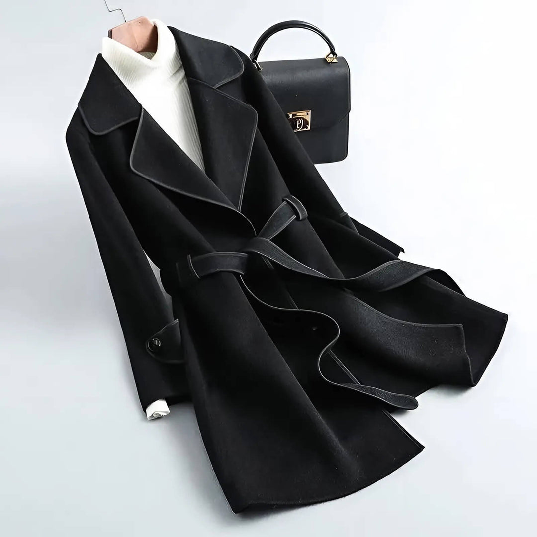 Xanthe – Eleganter Longline-Mantel