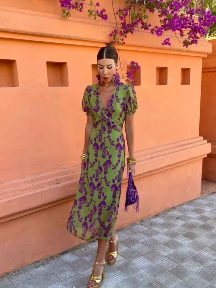Tilda – Weiches Wickelkleid