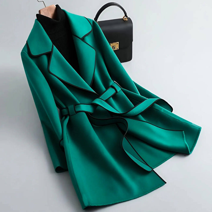 Xanthe – Eleganter Longline-Mantel