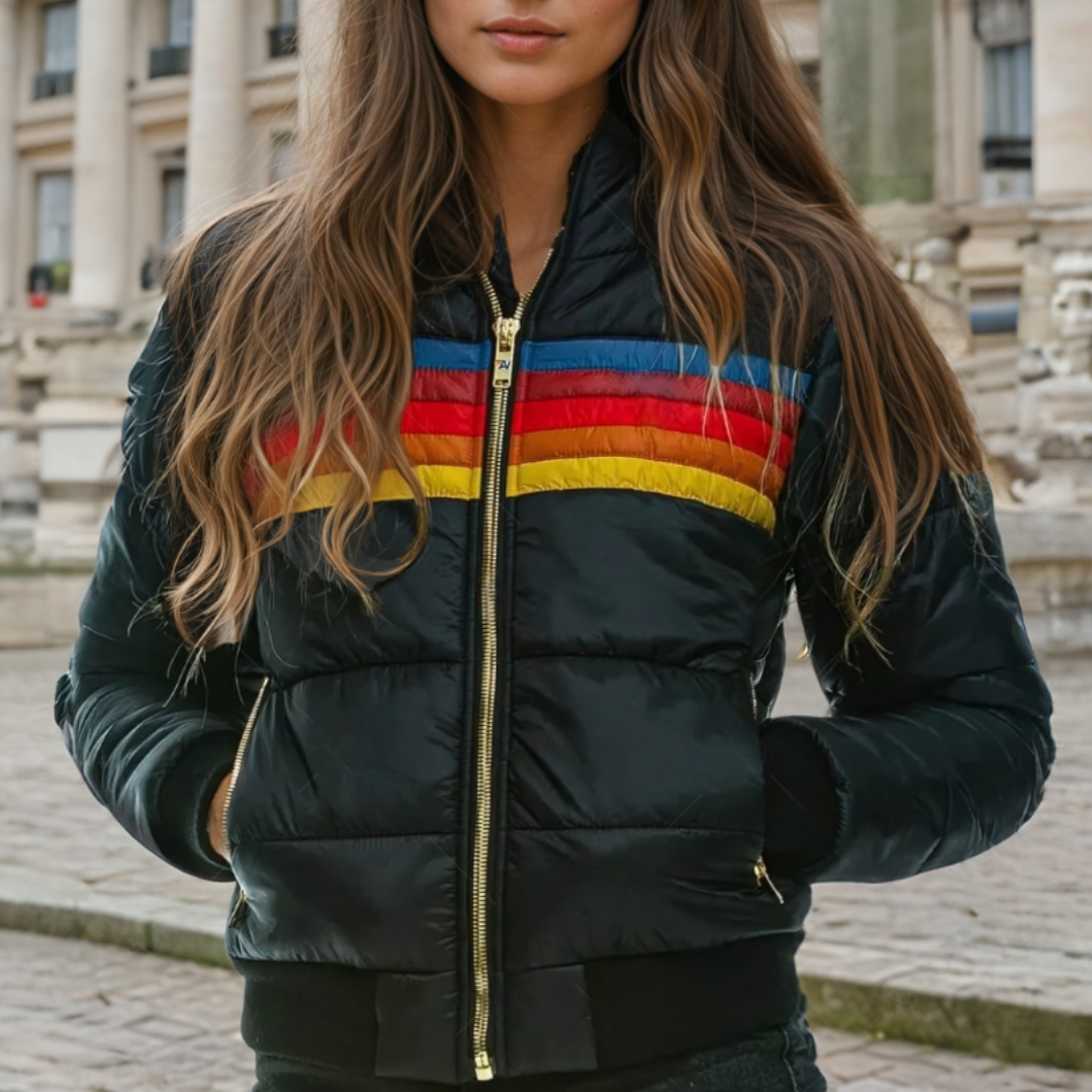 Natalie – Lebhafte Retro-Jacke