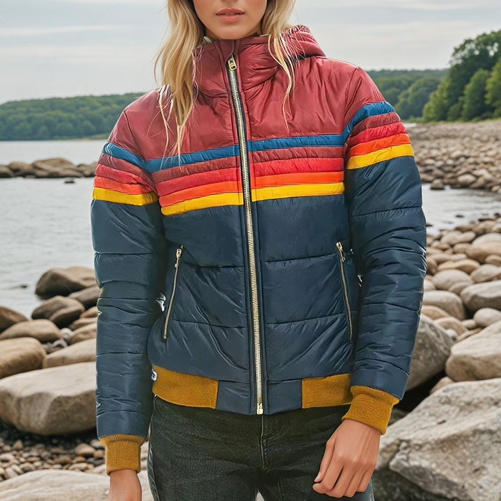 Natalie – Lebhafte Retro-Jacke