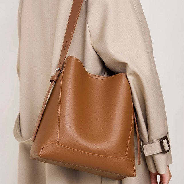 Louiza – Moderner Eimer Schultertasche