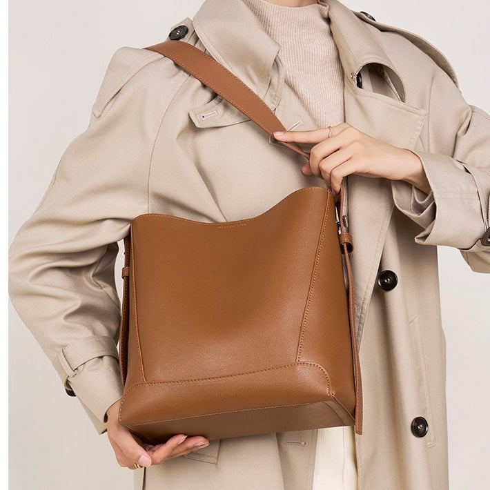 Louiza – Moderner Eimer Schultertasche
