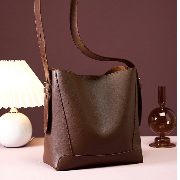 Louiza – Moderner Eimer Schultertasche