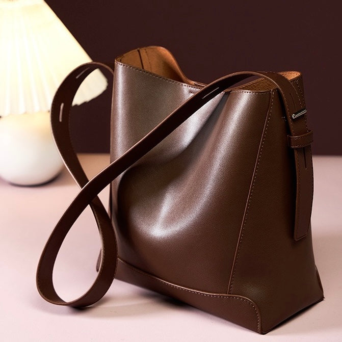Louiza – Moderner Eimer Schultertasche