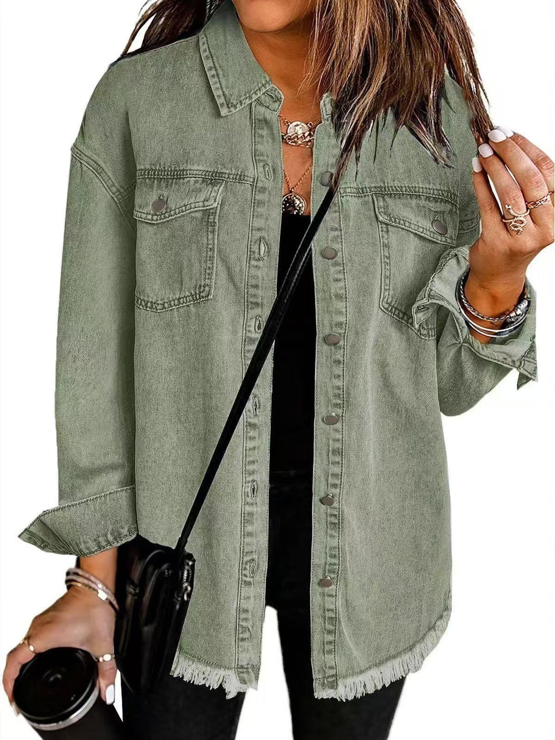 Sylvia – Button-Up Jacke