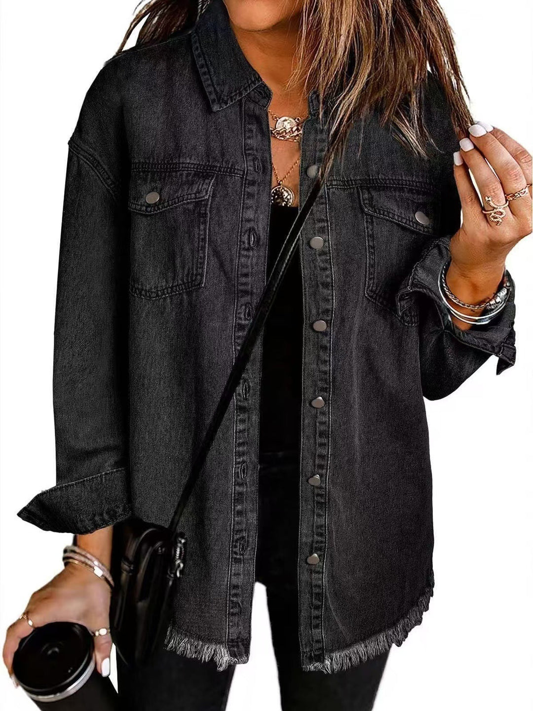 Sylvia – Button-Up Jacke