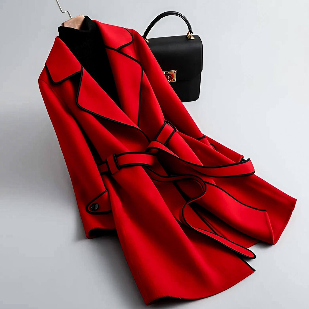 Xanthe – Eleganter Longline-Mantel