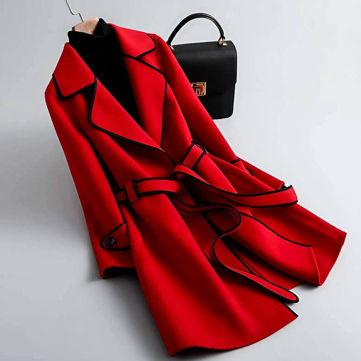 Xanthe – Eleganter Longline-Mantel