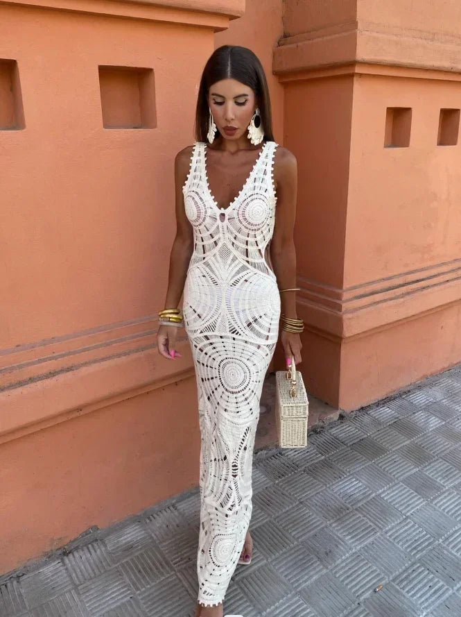 Lizzie – Boho Maxikleid