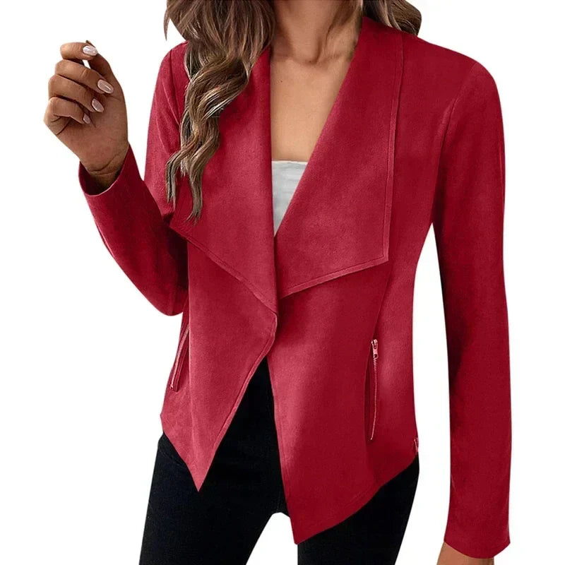 Hydie – Drapierte Schicke Jacke