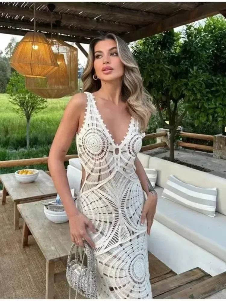 Lizzie – Boho Maxikleid