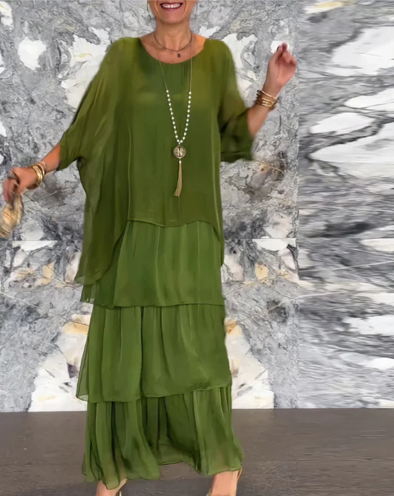 Kalie - Elegantes fließendes Kleid