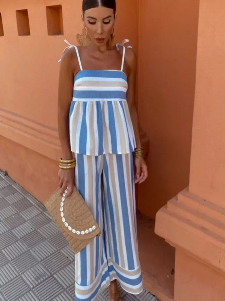 Mara – Gestreiftes Riviera-Set