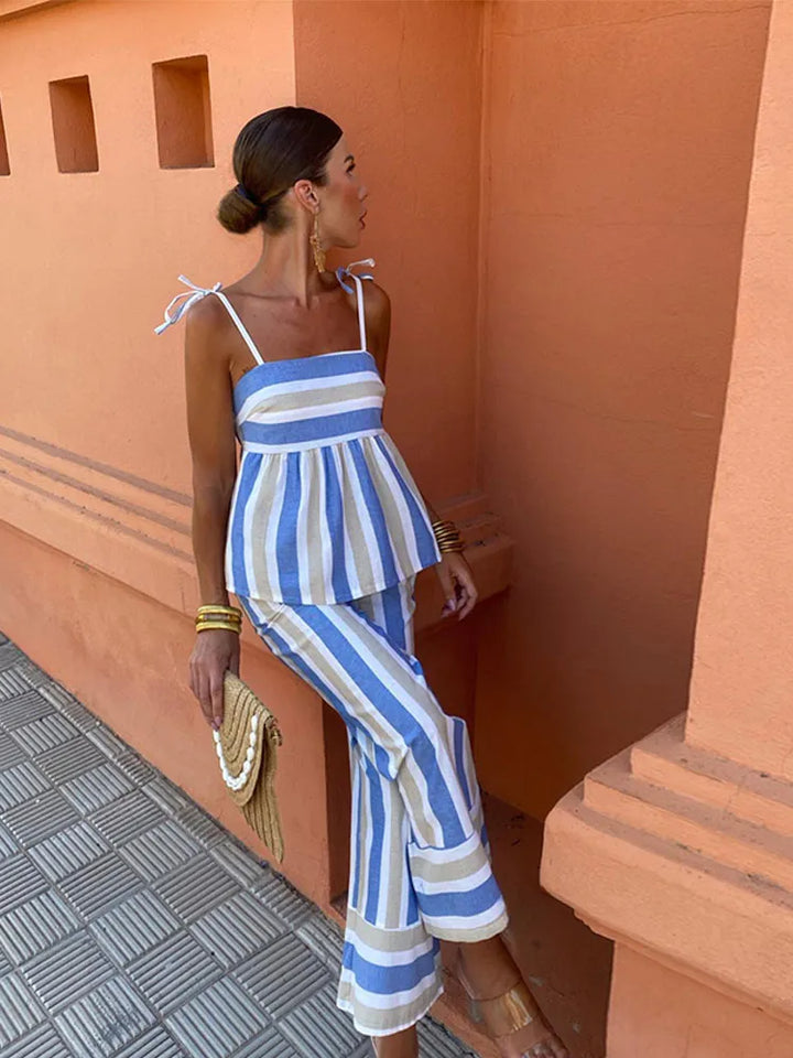 Mara – Gestreiftes Riviera-Set