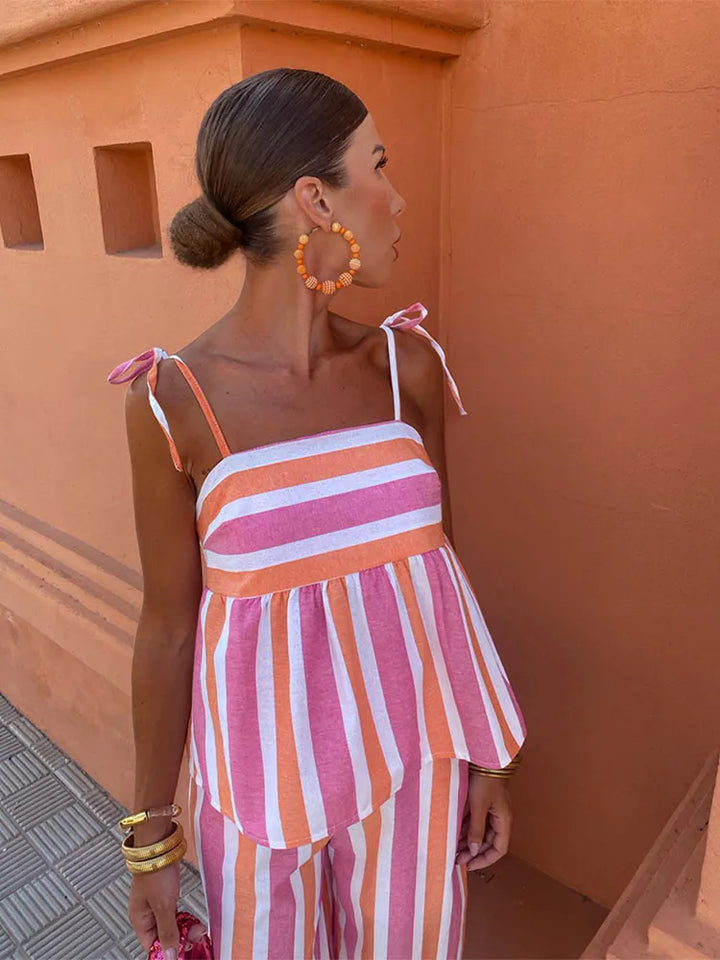 Mara – Gestreiftes Riviera-Set