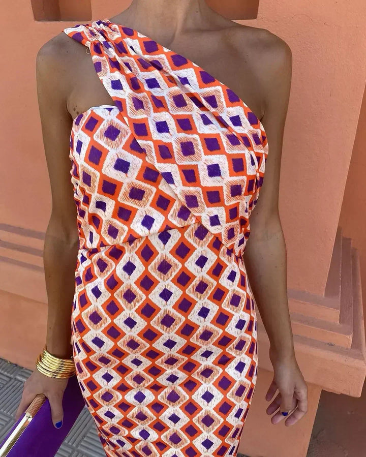 Lilly – Asymmetrisches Allure-Kleid