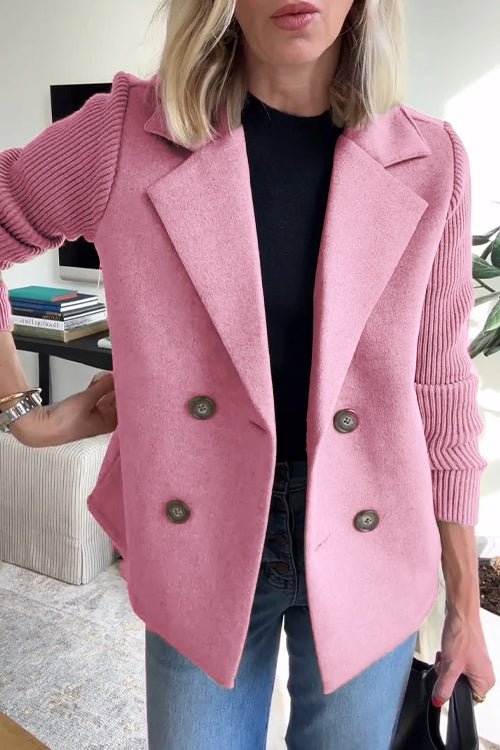 Sarah – Eleganter Strickblazer