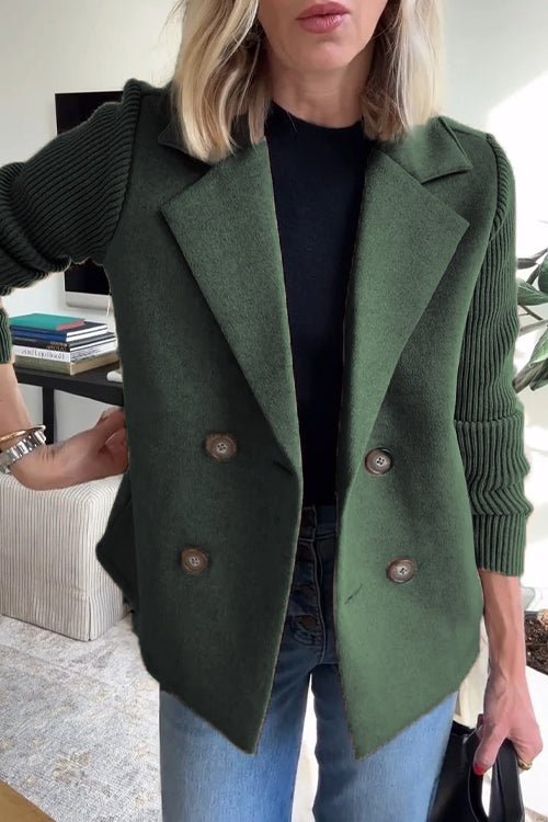 Sarah – Eleganter Strickblazer