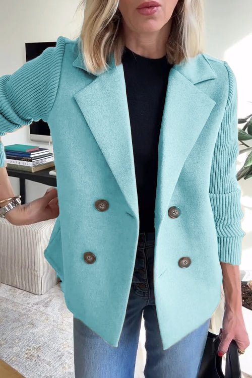 Sarah – Eleganter Strickblazer