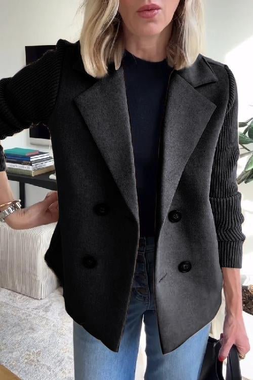 Sarah – Eleganter Strickblazer
