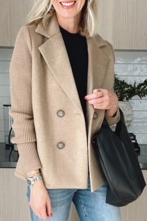 Sarah – Eleganter Strickblazer