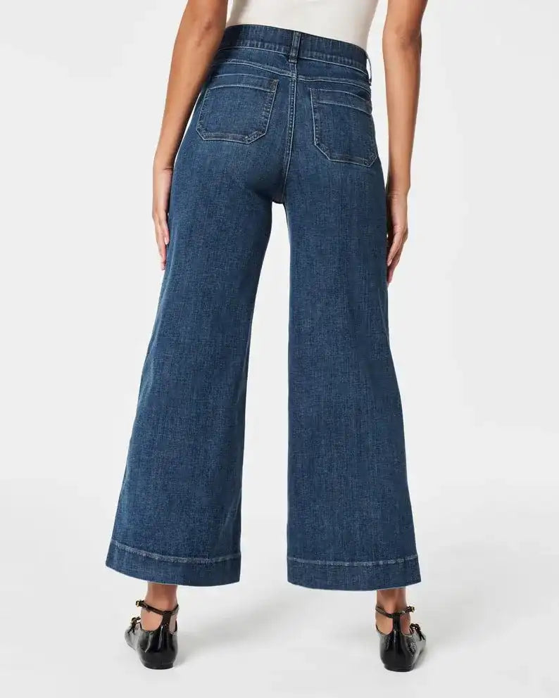 Riley - Weite High-Rise-Jeans