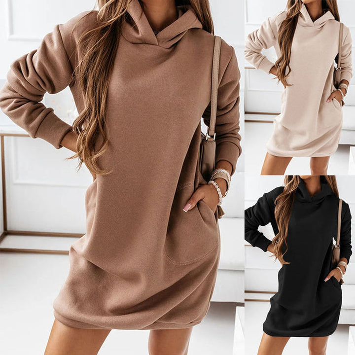 Carla – Modernes Lounge-Sweatkleid
