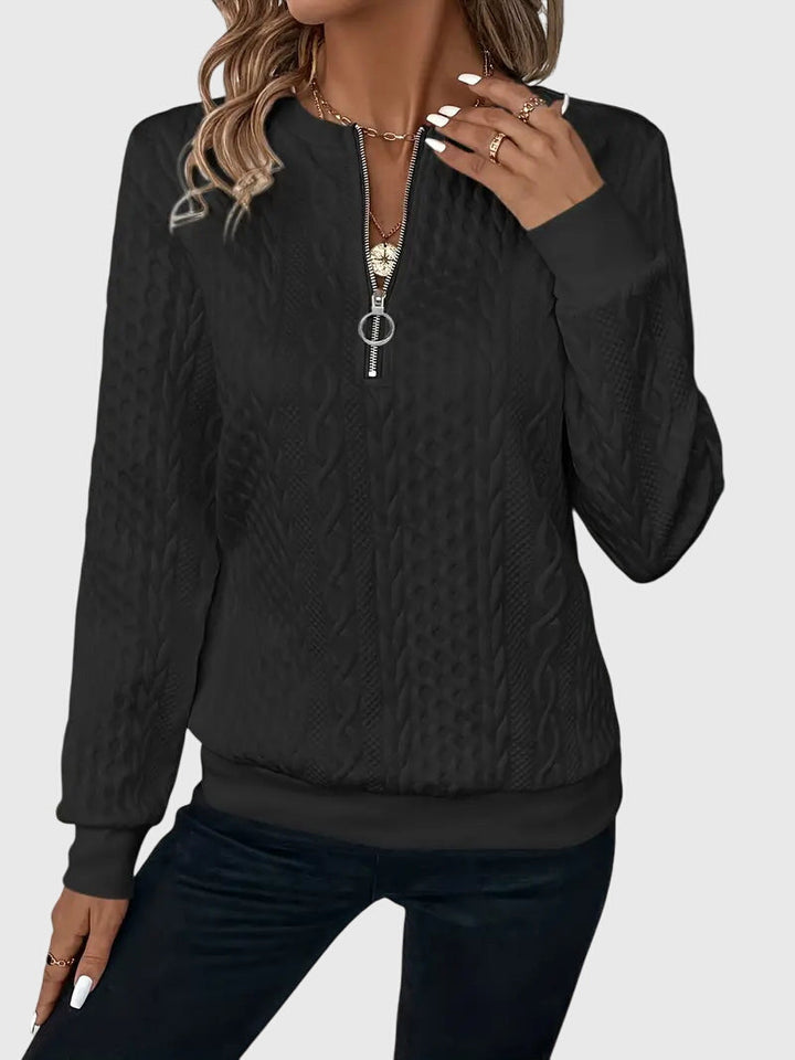 Camil – Reißverschluss-Pullover