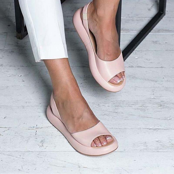 Tina – Offene Flache Schuhe