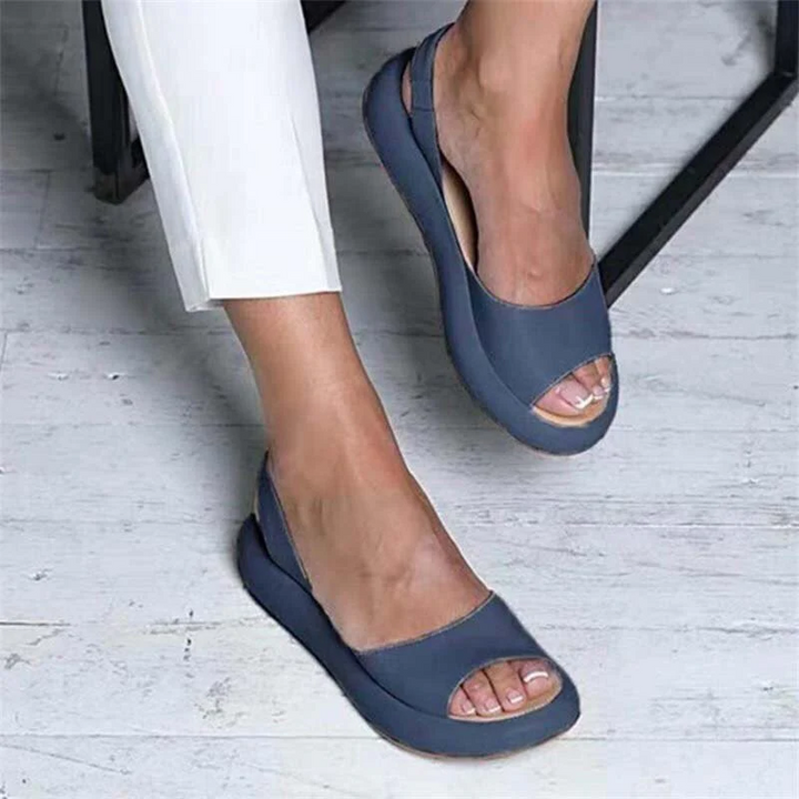 Tina – Offene Flache Schuhe